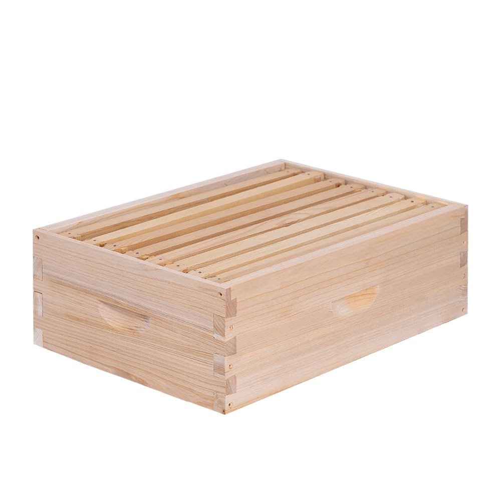 BEE-HIVE フライヤー Amazon.com: codree 8 Frame Winter Bee Hive Wrap- 1 Deep Box